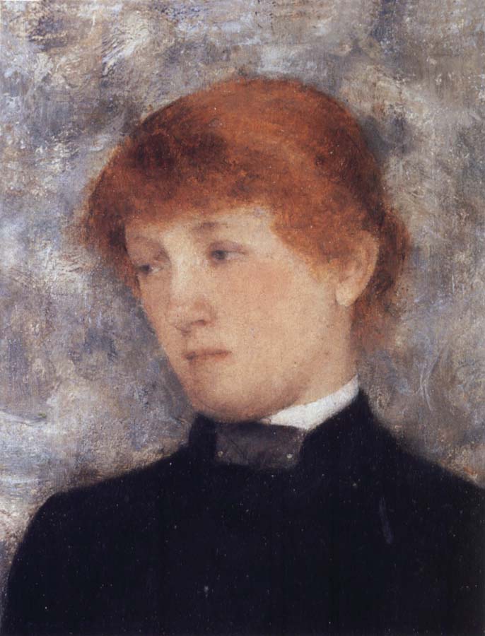 Fernand Khnopff Portrait of A Woman